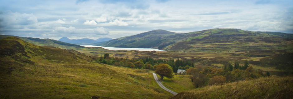 The landscape of Mull